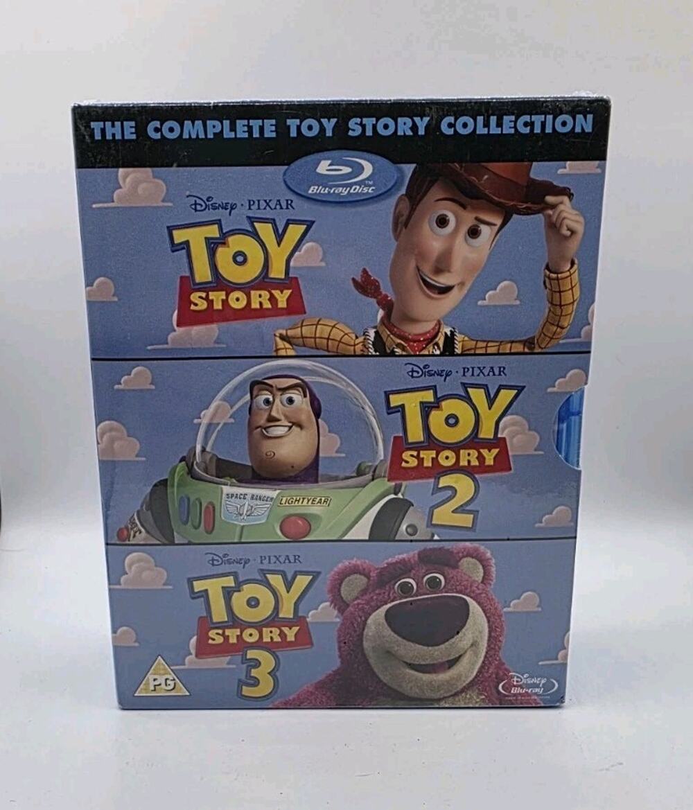 TOY STORY TRILOGY Blu-ray Box Set Complete 1 2 3 Disney & Pixar All 3 Movies